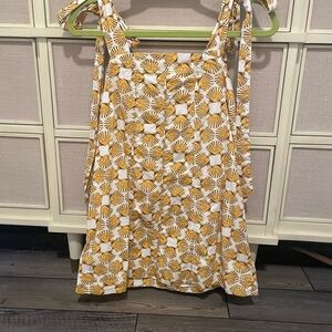 Anthropologie Shell Tie Dress
